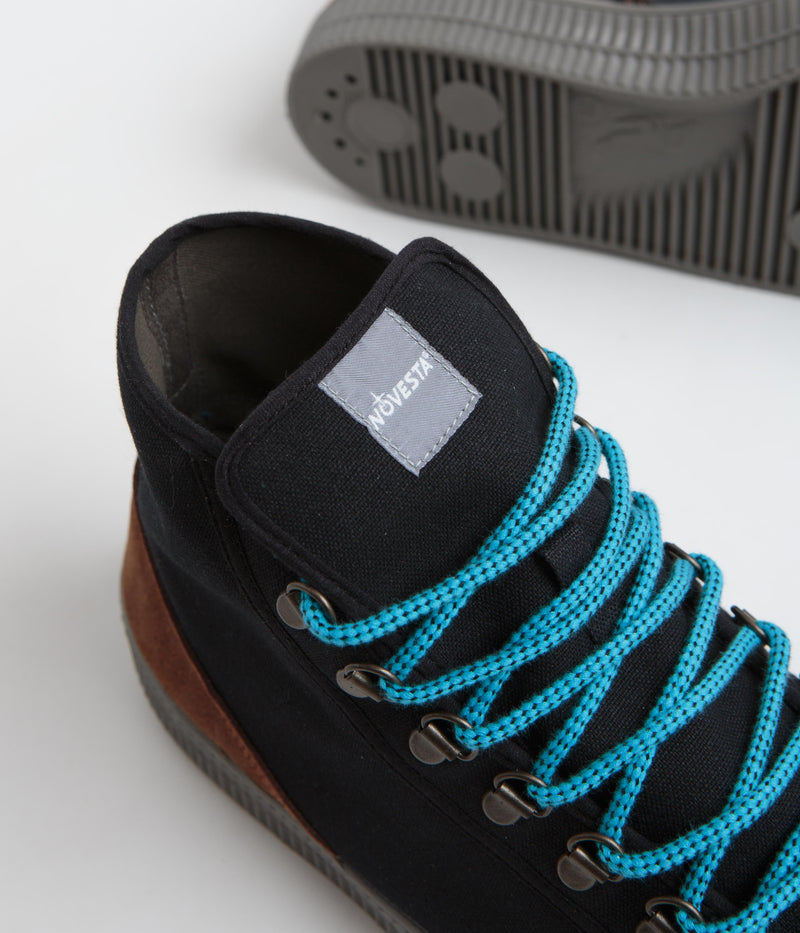 Novesta Star Dribble Hiker Shoes in 60 Black and 230 Grey