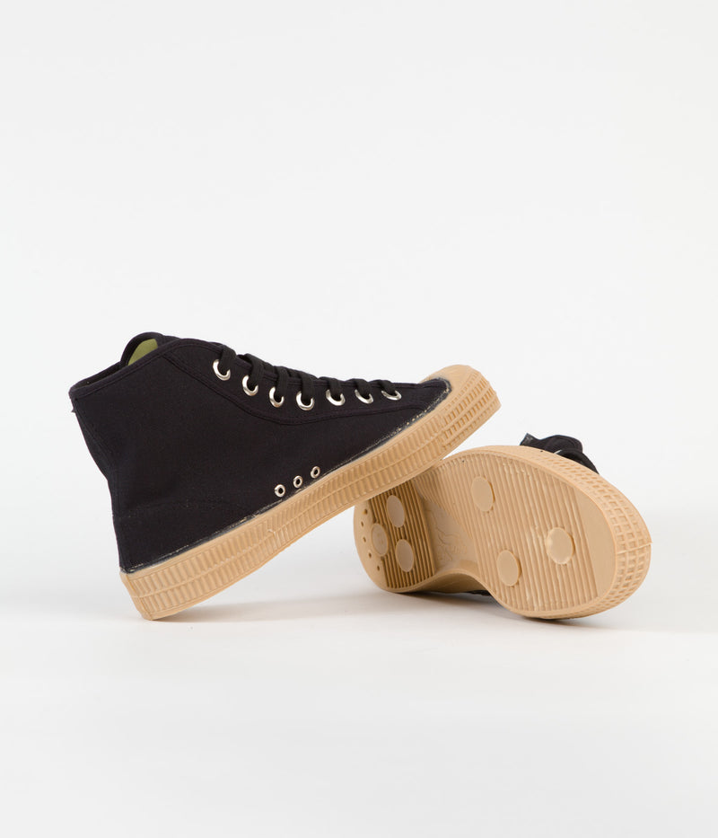 Novesta Star Dribble Shoes in 60 Black and 003 Transparent