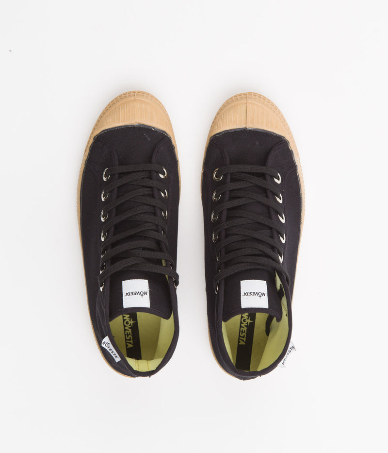 Novesta Star Dribble Shoes in 60 Black and 003 Transparent