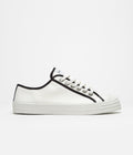 Novesta Star Master Contrast Piping Shoes in 10 White and 60 Black / 110 White