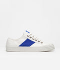 Novesta Star Master Shoes in 10 White and Blue / 110 White