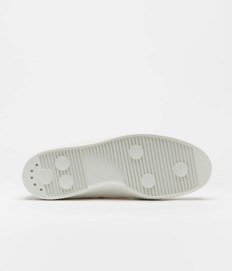 Novesta Star Master Shoes in 10 White and Green / 110 White