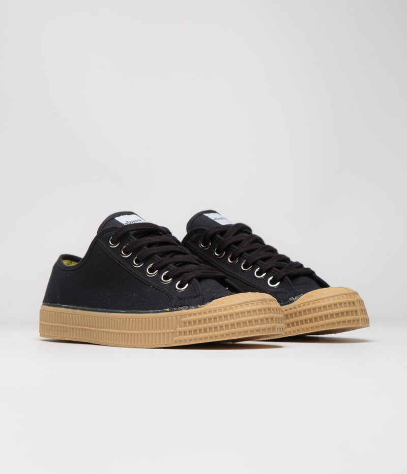 Novesta Star Master Shoes in 60 Black and 003 Transparent