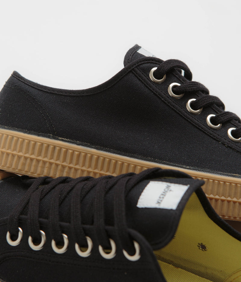 Novesta Star Master Shoes in 60 Black and 003 Transparent