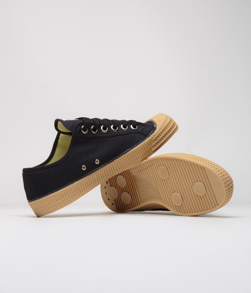 Novesta Star Master Shoes in 60 Black and 003 Transparent