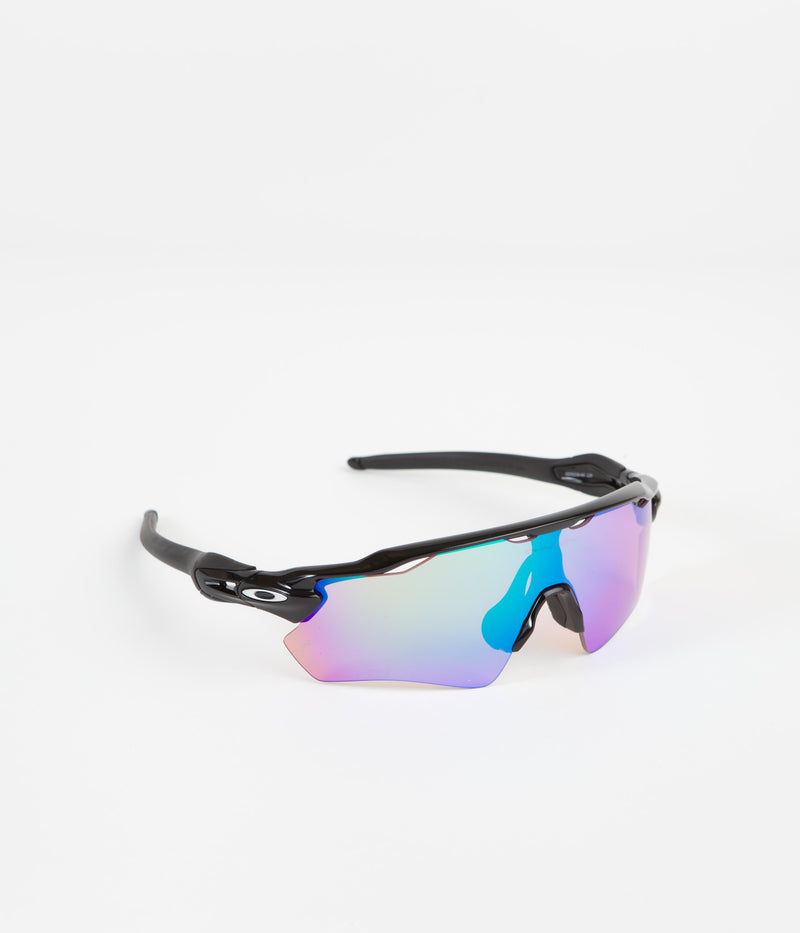 Oakley Radar EV Sunglasses in Polished Black and Prizm Golf