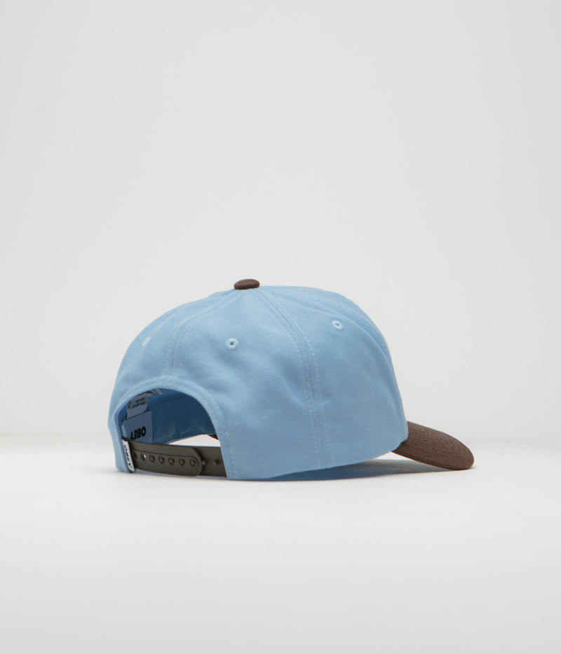 Obey 2 Tone Lowercase Cap in Light Sky Multi