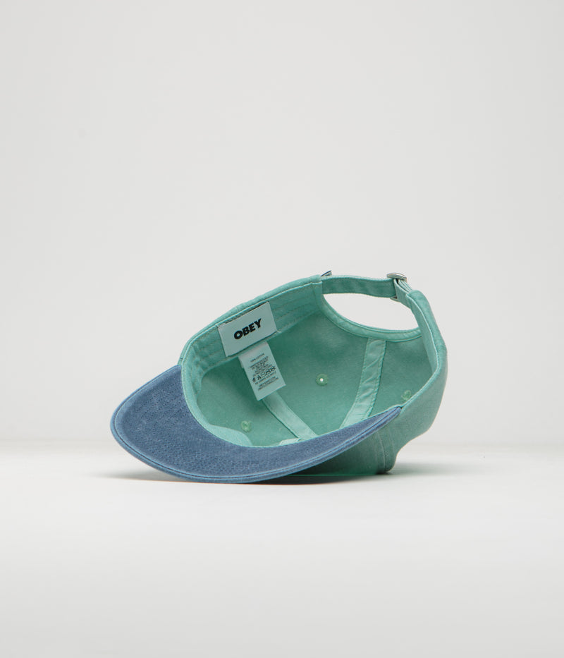Obey 2 Tone Lowercase Cap in Pigment Surf Spray