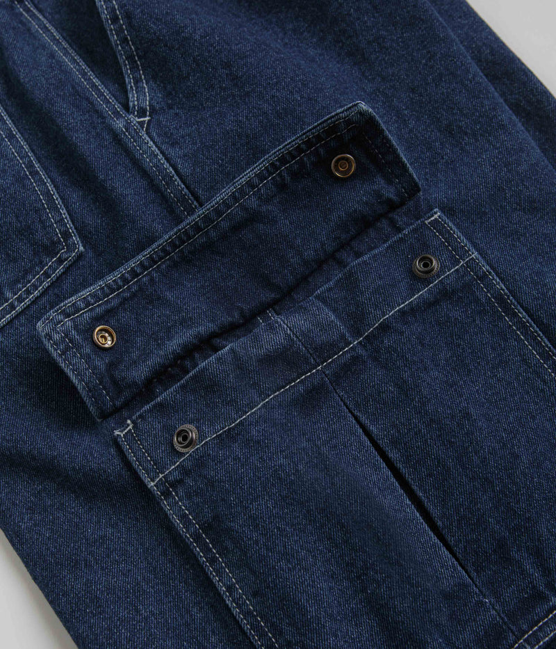 Obey Big Wig Cargo Jeans in Stone Wash