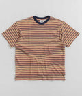 Obey Bigwig Adams T-Shirt in Academy Navy Multi