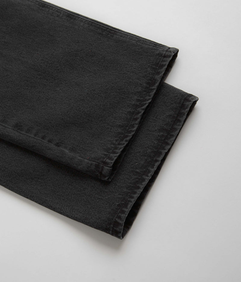 Obey Bigwig Baggy Jeans in Faded Black