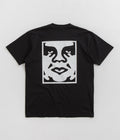 Obey Bold Icon Heavyweight T-Shirt in Jet Black