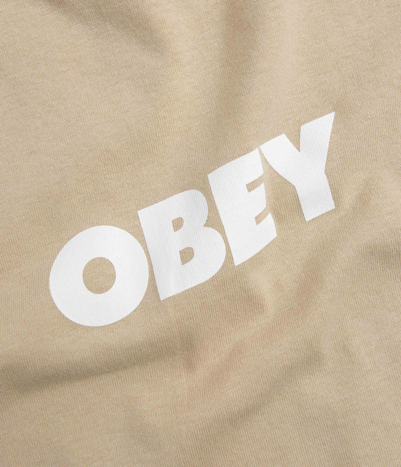 Obey Bold T-Shirt in Sand