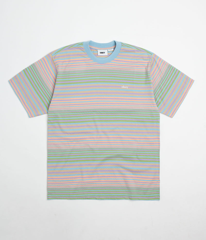 Obey Break T-Shirt in Sky Blue