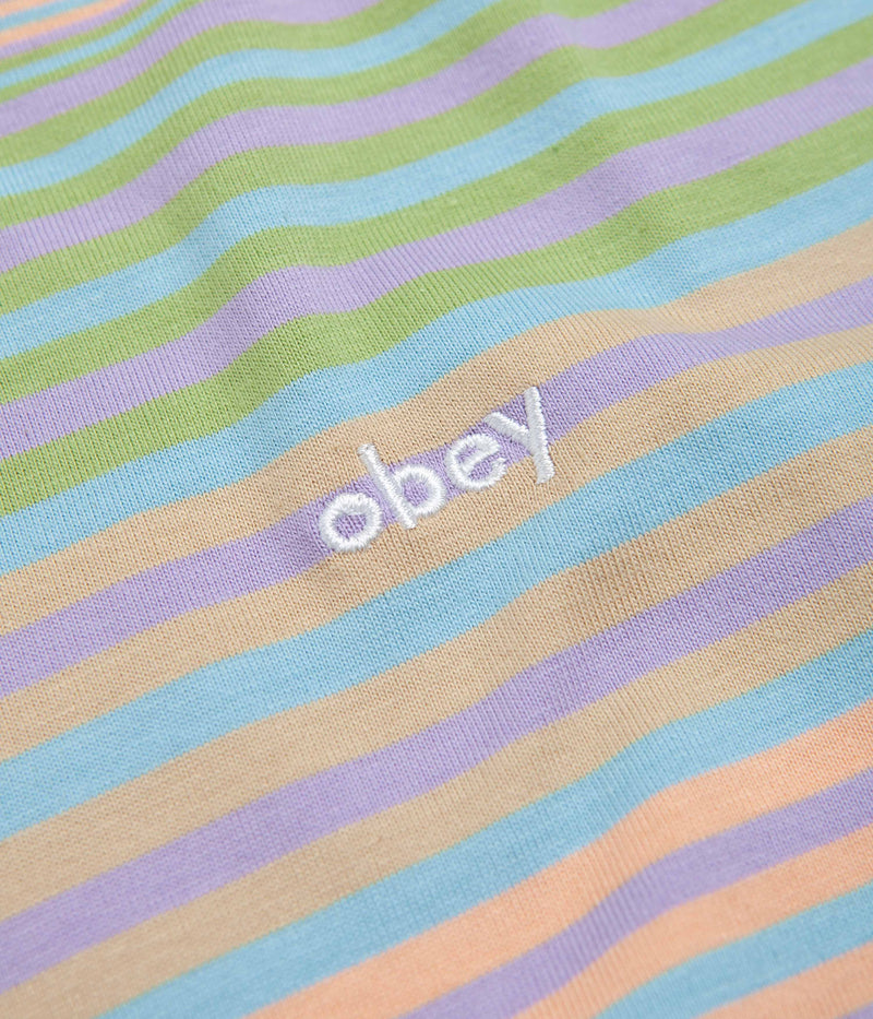 Obey Break T-Shirt in Sky Blue