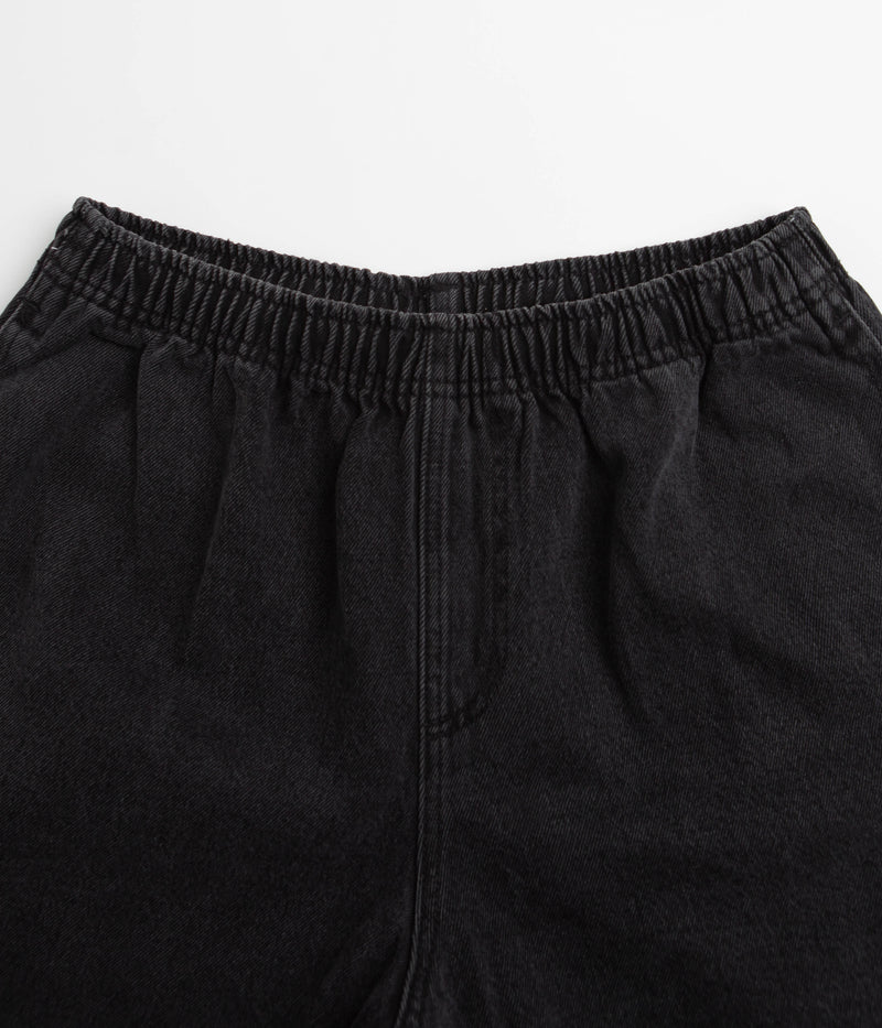 Obey Easy Denim Carpenter Shorts in Black