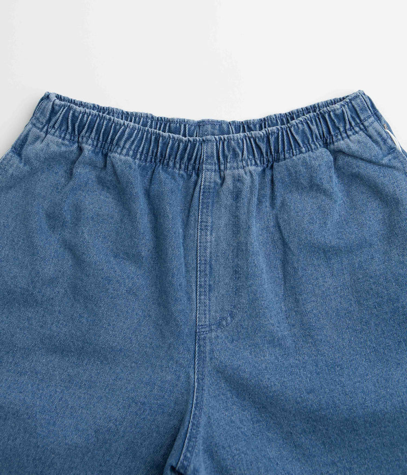 Obey Easy Denim Carpenter Shorts in Light Indigo