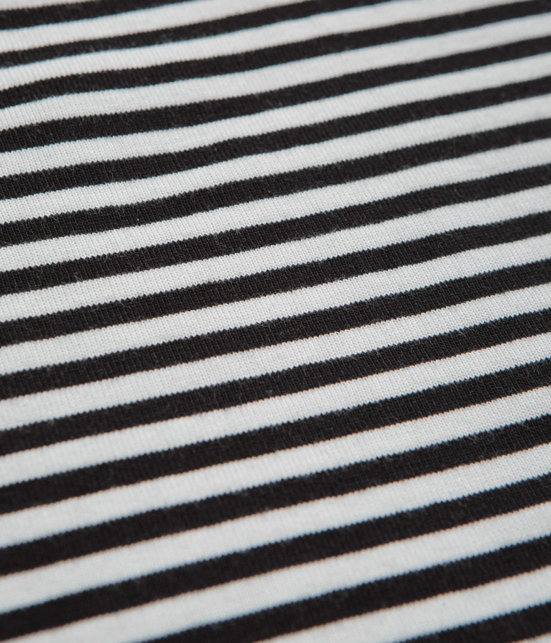 Obey Established Works Eyes Stripe T-Shirt in Black