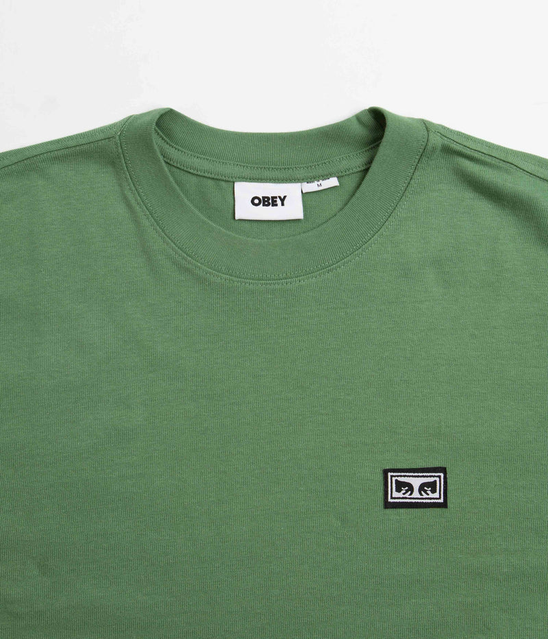 Obey Established Works Eyes T-Shirt in Jade