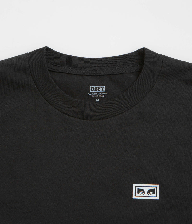 Obey Eyes 3 T-Shirt in Black
