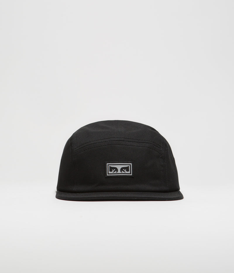 Obey Eyes 5 Panel Cap in Black