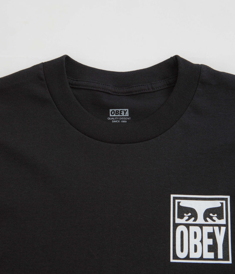 Obey Eyes Icon 2 T-Shirt in Black