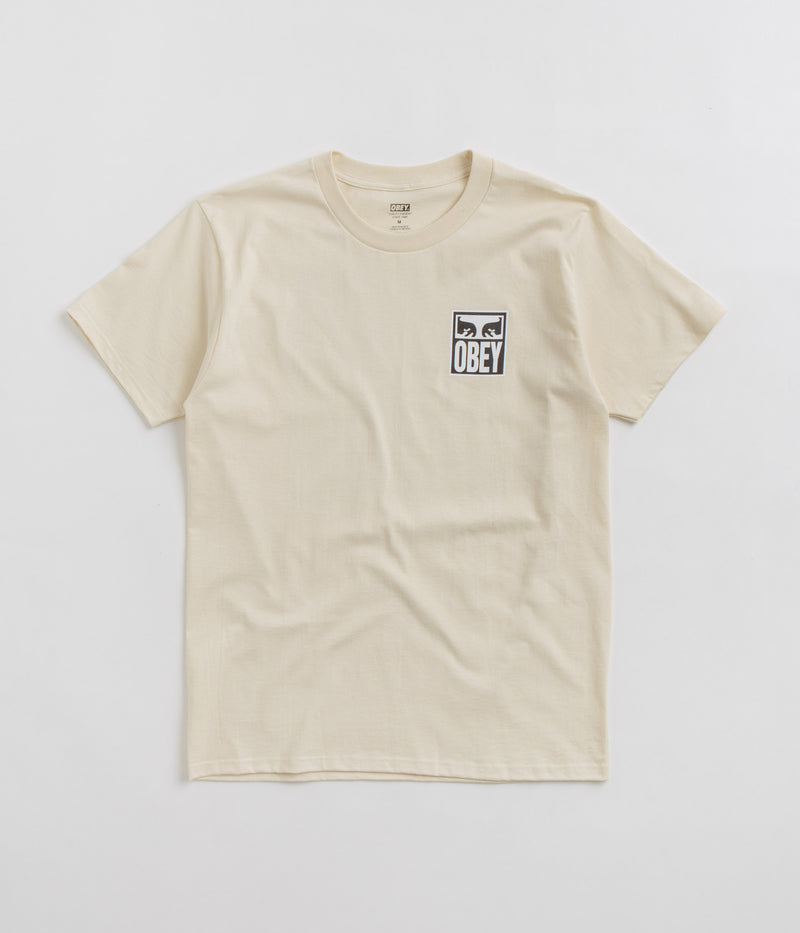 Obey Eyes Icon 2 T-Shirt in Cream