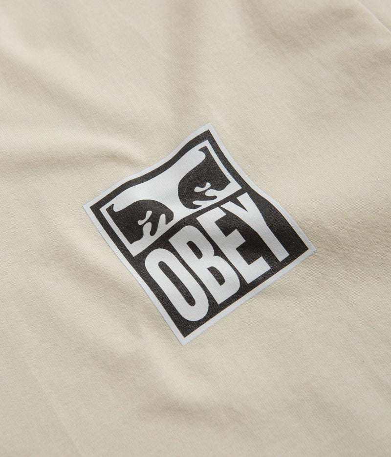 Obey Eyes Icon 2 T-Shirt in Cream