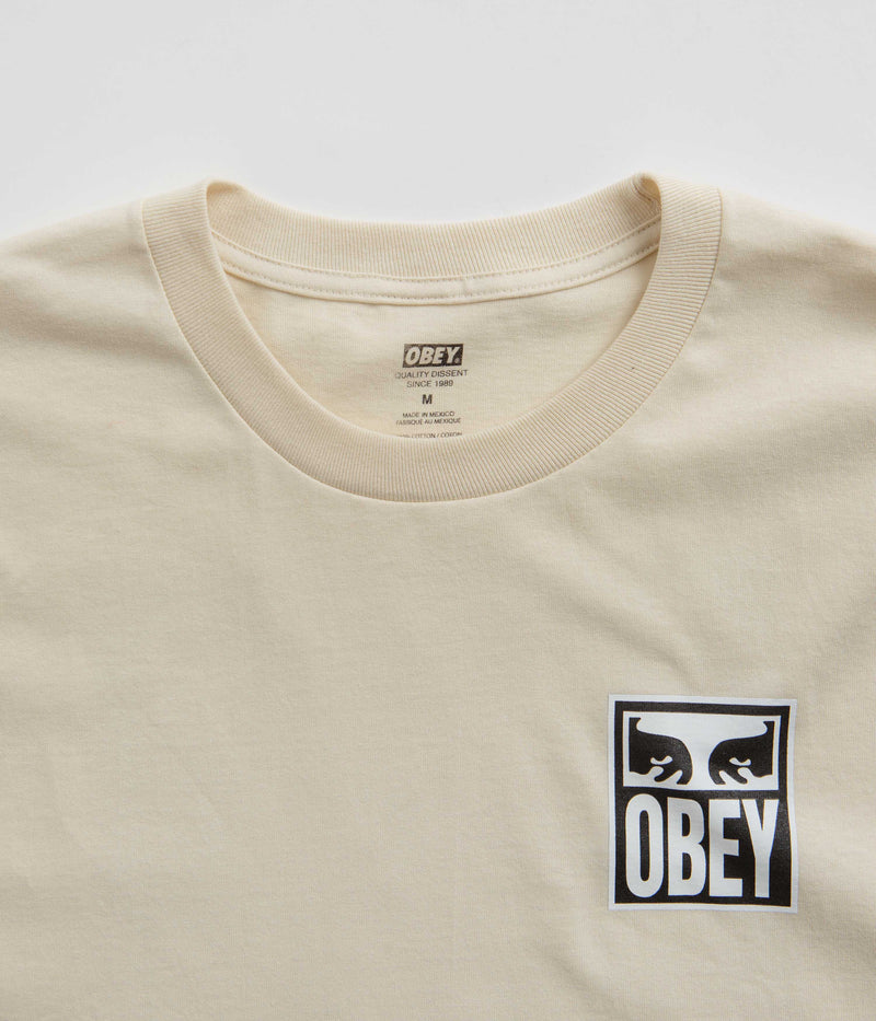 Obey Eyes Icon 2 T-Shirt in Cream
