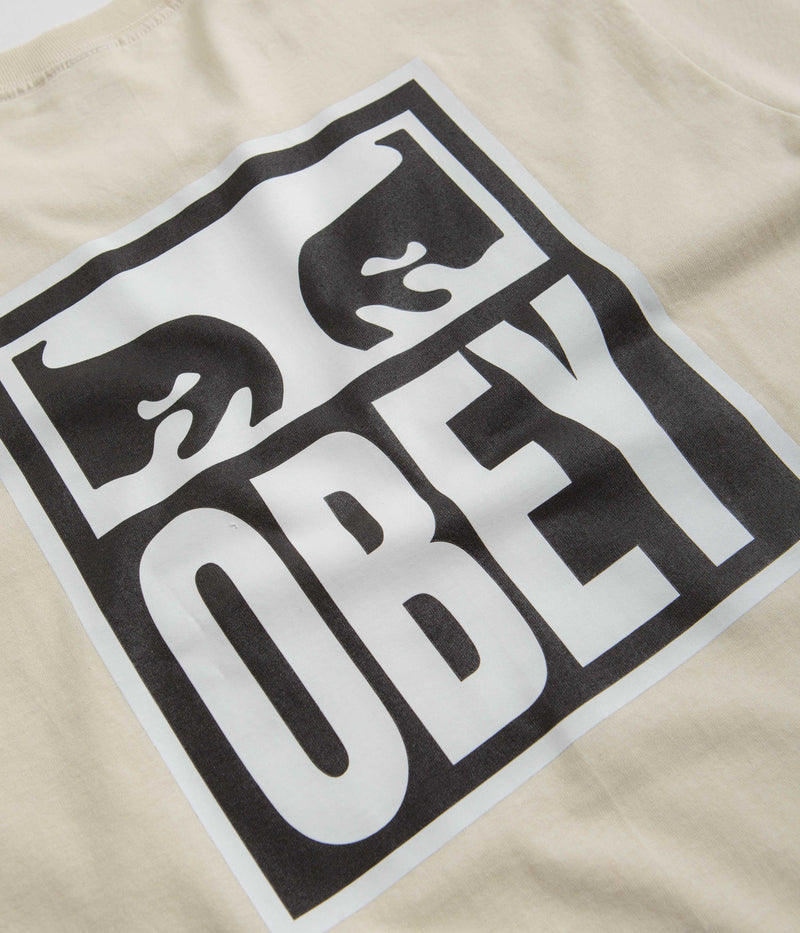 Obey Eyes Icon 2 T-Shirt in Cream