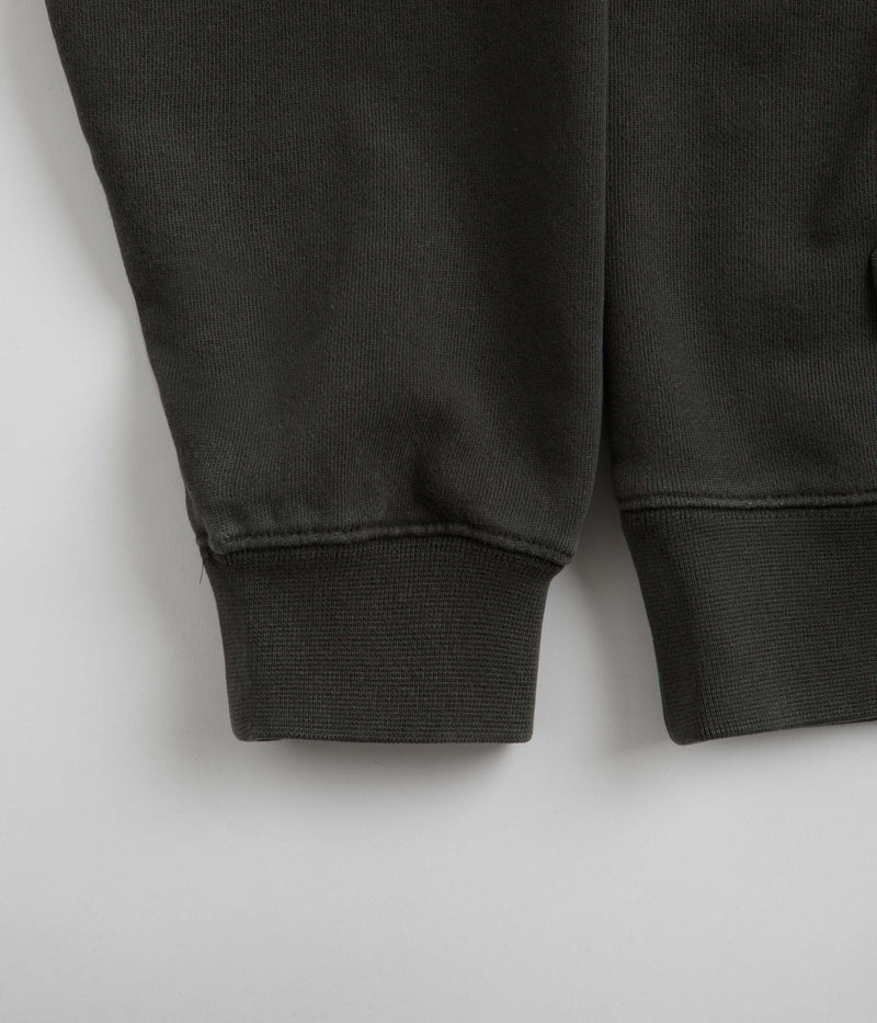 Obey Eyes Icon Extra Heavy Hoodie in Pigment Pirate Black