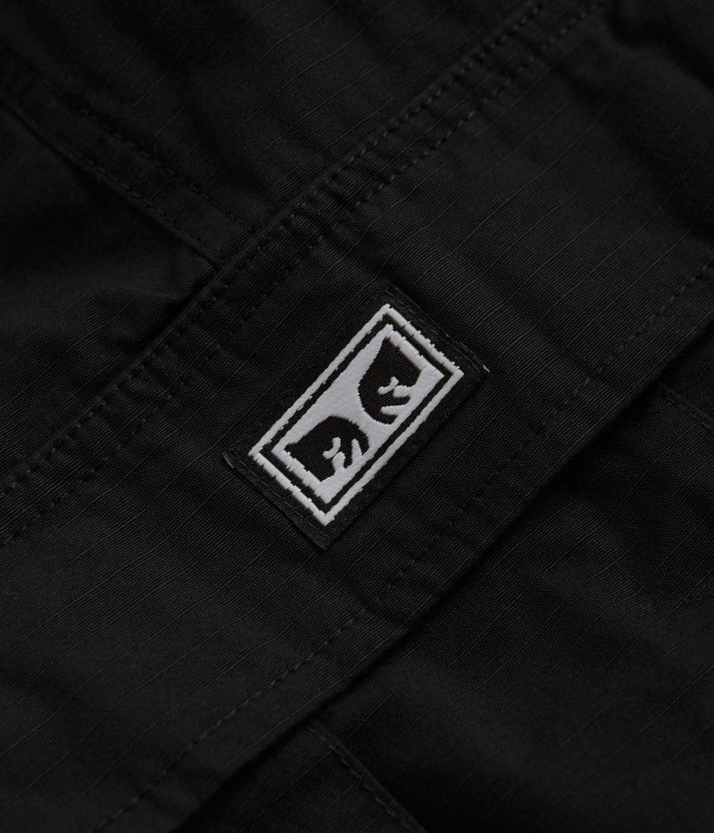 Obey Hardwork Ripstop Cargo Pants in Black