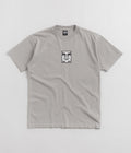 Obey Icon Heavyweight T-Shirt in Silver Grey