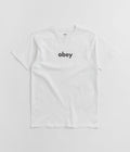 Obey Lower Case 2 T-Shirt in White