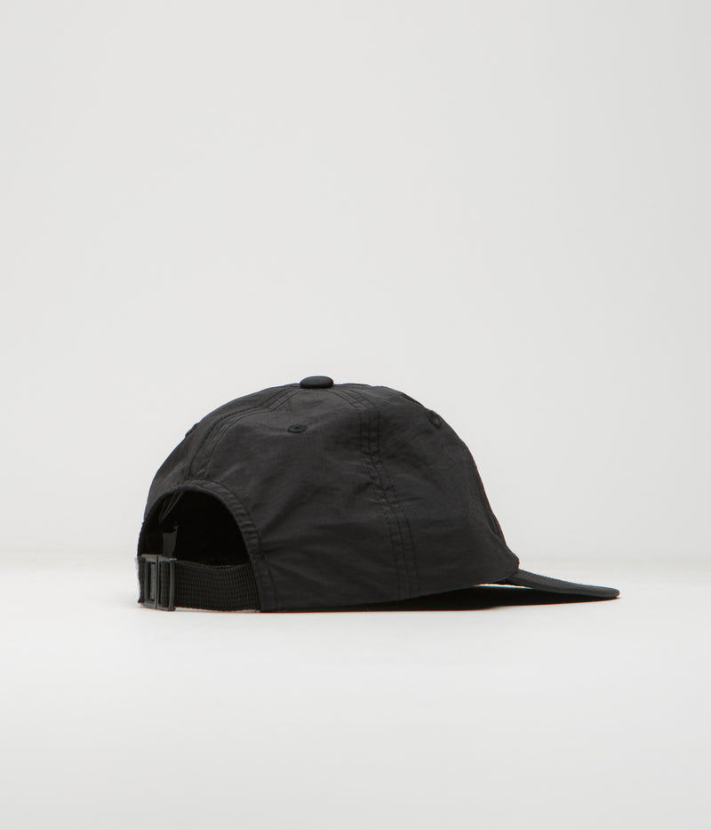 Obey Lowercase Nylon Cap in Black
