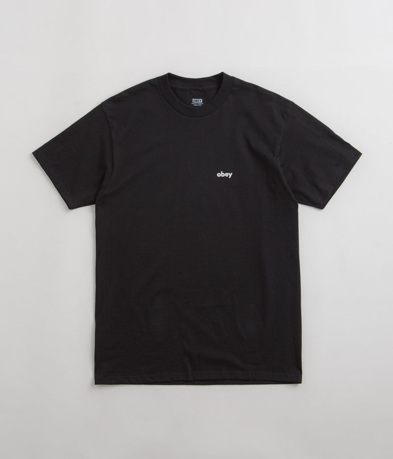 Obey NYC Smog T-Shirt in Black