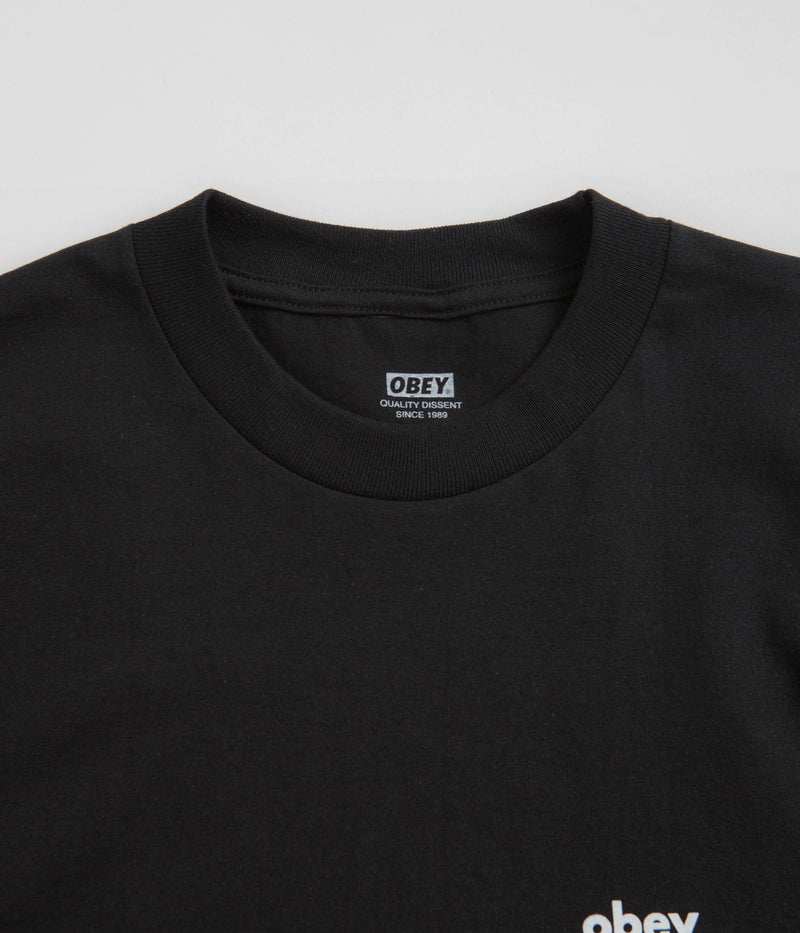 Obey NYC Smog T-Shirt in Black
