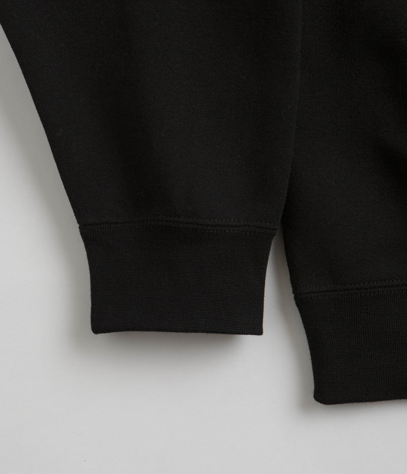 Obey Peace Program Crewneck Sweatshirt in Black
