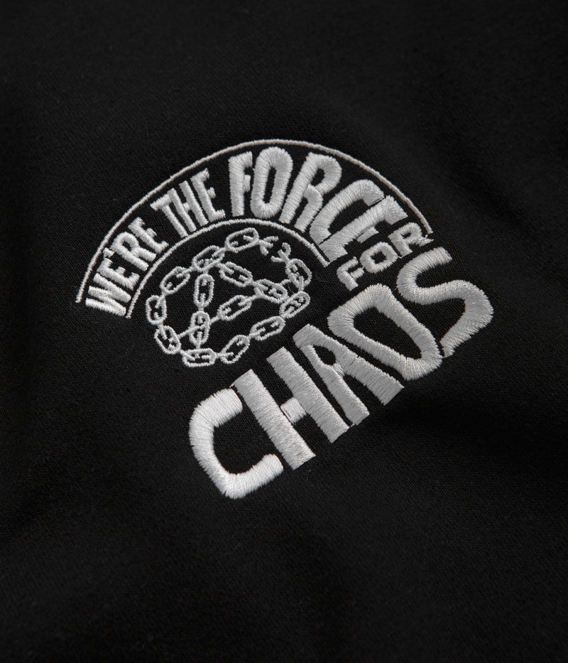 Obey Peace Program Crewneck Sweatshirt in Black