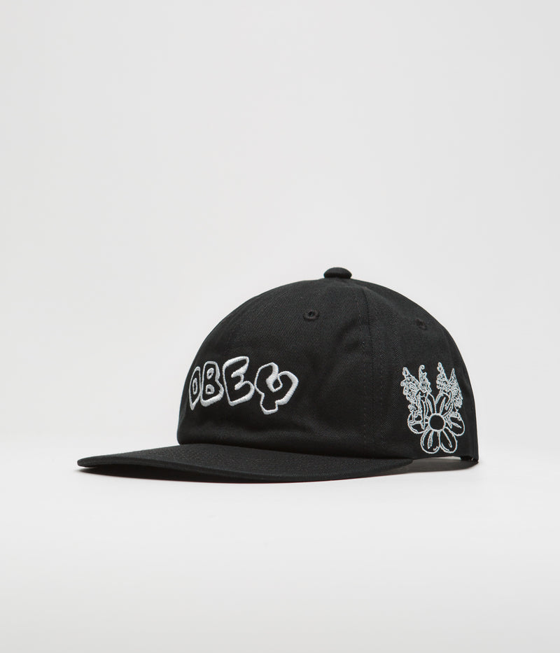 Obey Plot Cap in Black