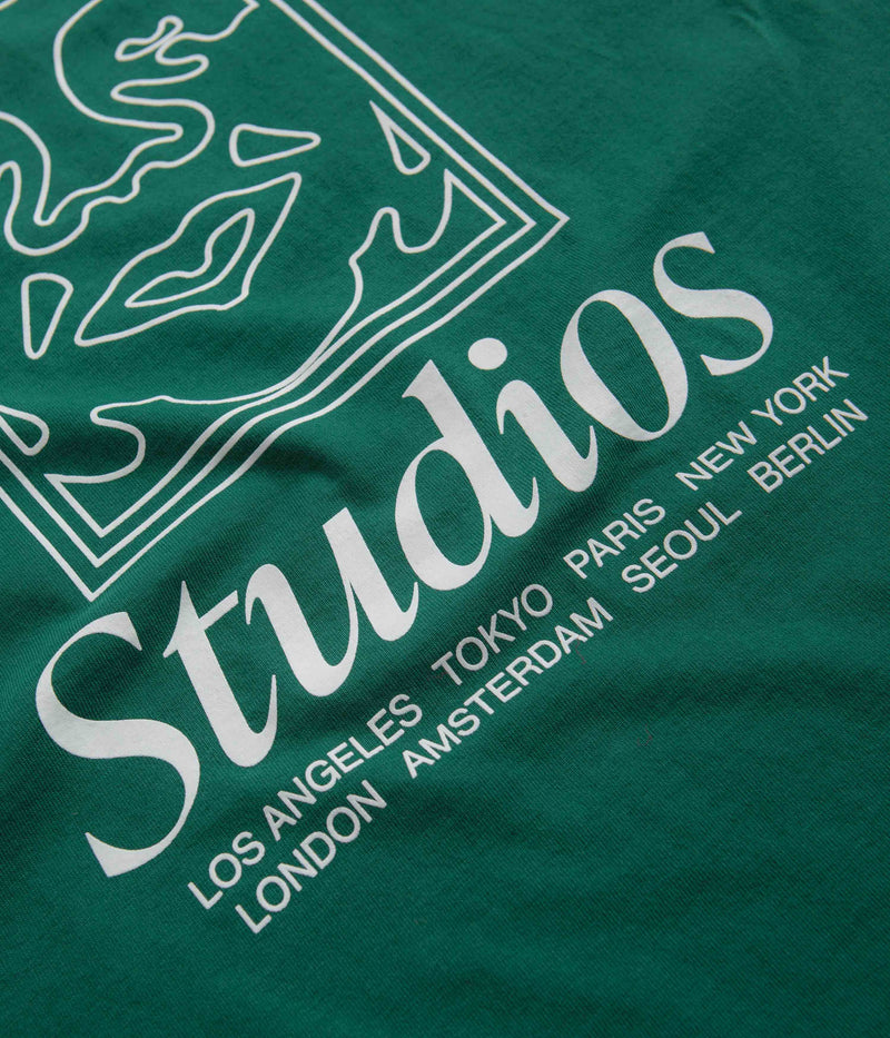 Obey Studios Icon T-Shirt in Adventure Green