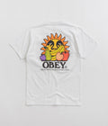 Obey The Future Is The Fruits Of Our Labour T-Shirt in White