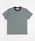 Obey Tribute Stripe T-Shirt in Black and Multi