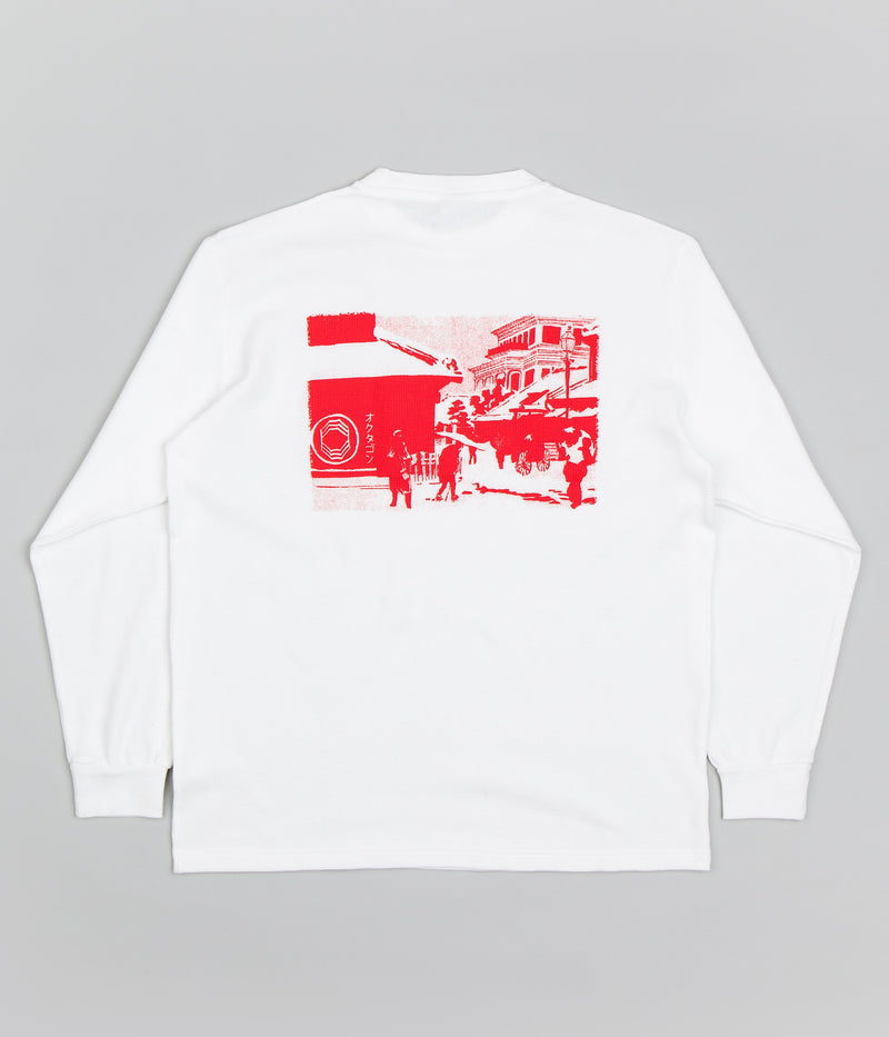 Octagon Edo Thermal Long Sleeve T-Shirt in White