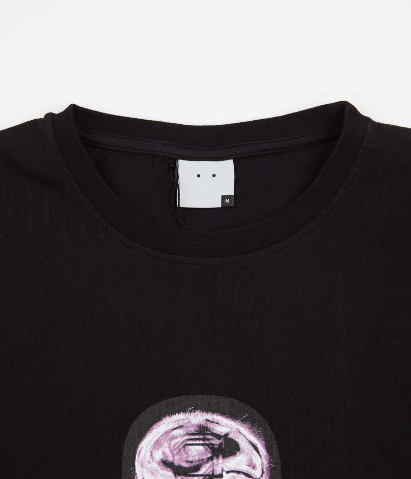 Octagon Noisy T-Shirt in Black and Purple
