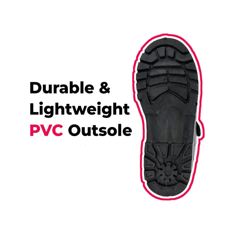 Olivia Jr Black School Shoes - OLV8001