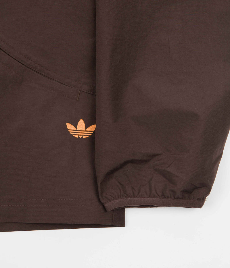Adidas Outer Station Jacket in Brown and Orange Rush