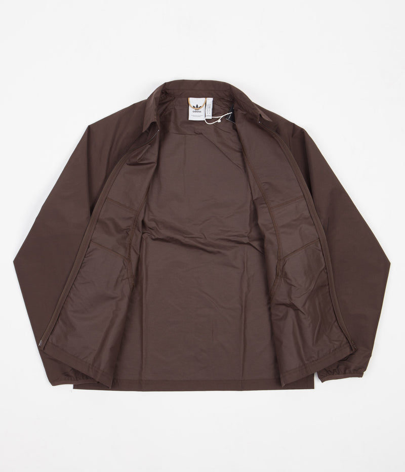 Adidas Outer Station Jacket in Brown and Orange Rush