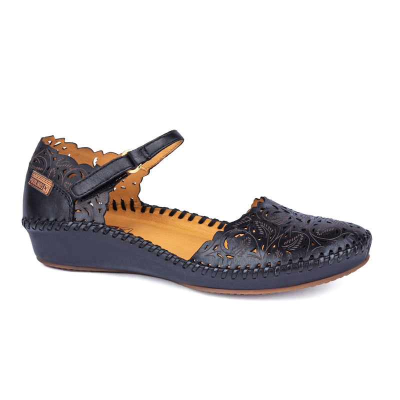 P. Vallarta Ballet Pump with Ankle Strap