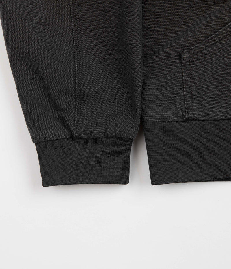 Nike Padded Hooded Jacket in Off Noir and White